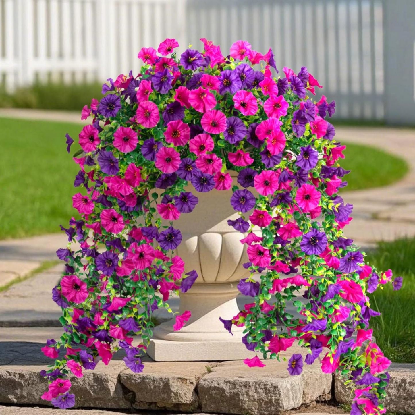 🌺Mother's Day 50% OFF🌺UV Resistant Hanging Artificial Morning Glory Vine 💖