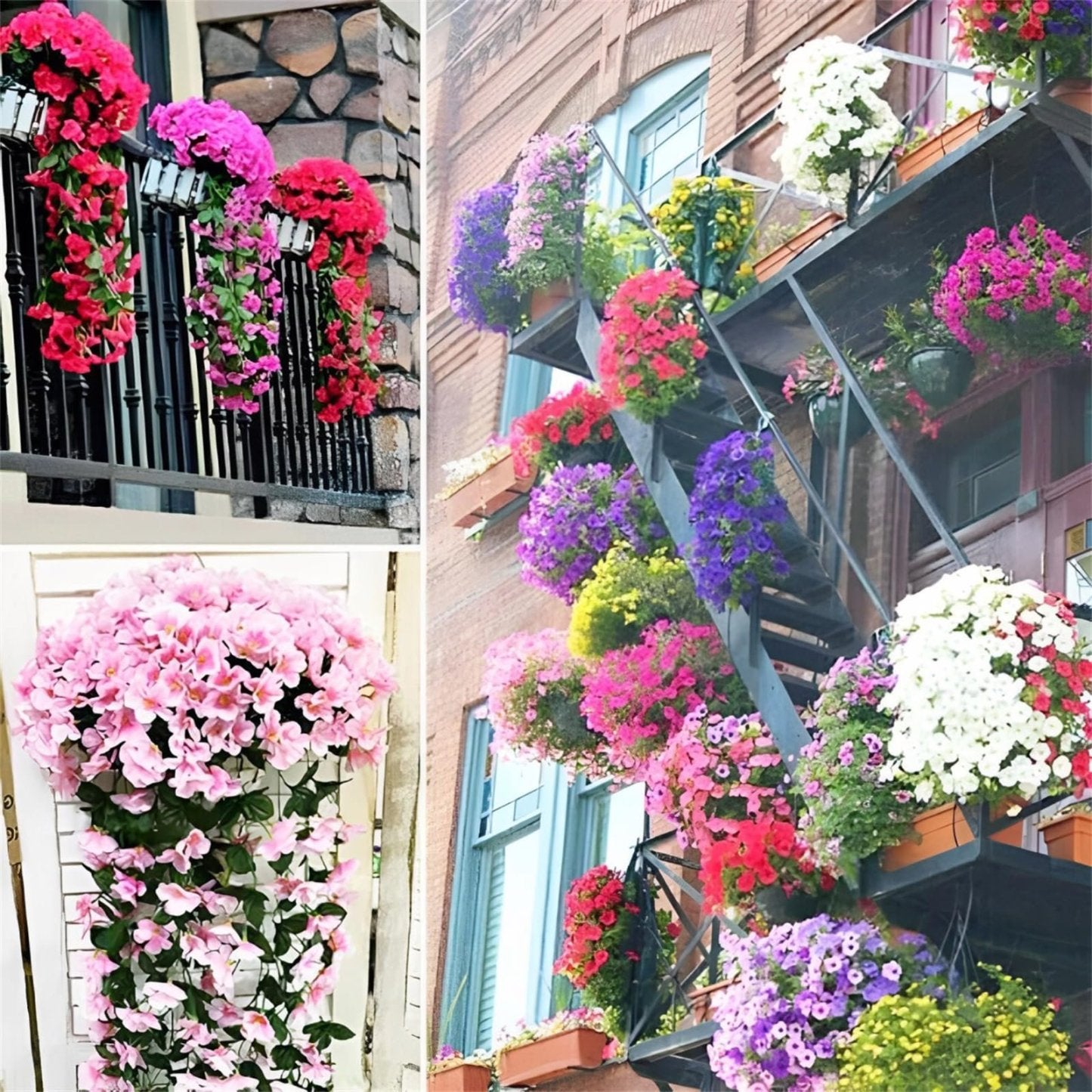 🌺Mother's Day 50% OFF🌺UV Resistant Hanging Artificial Morning Glory Vine 💖