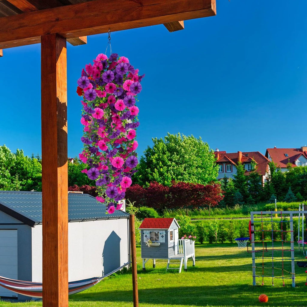 🌺Mother's Day 50% OFF🌺UV Resistant Hanging Artificial Morning Glory Vine 💖