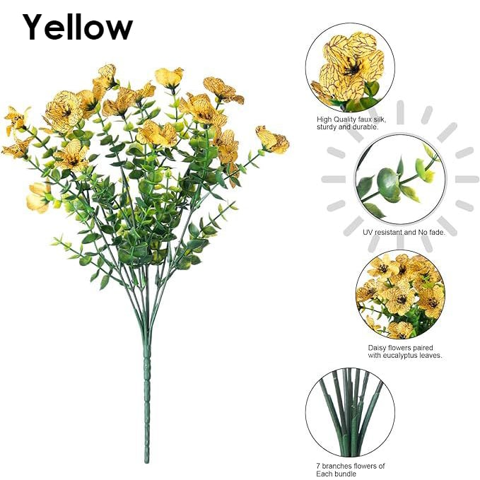 🌺Mother's Day 49%💥 $2.98🌺UV Resistant Colorful Artificial Flower🌺