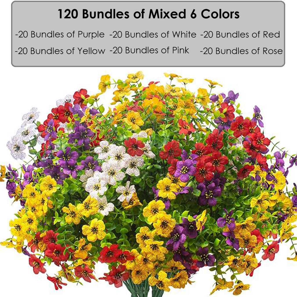 🌺Mother's Day 49%💥 $2.98🌺UV Resistant Colorful Artificial Flower🌺