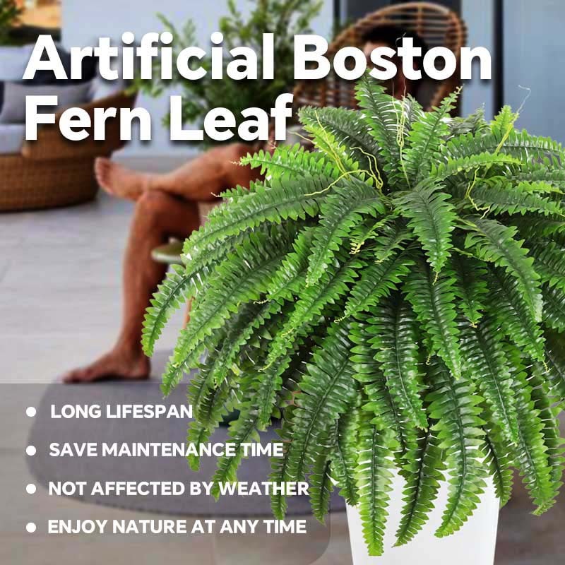 🌺Mother's Day 50% OFF🌱--🌿UV Resistant Lifelike Artificial Boston Fern