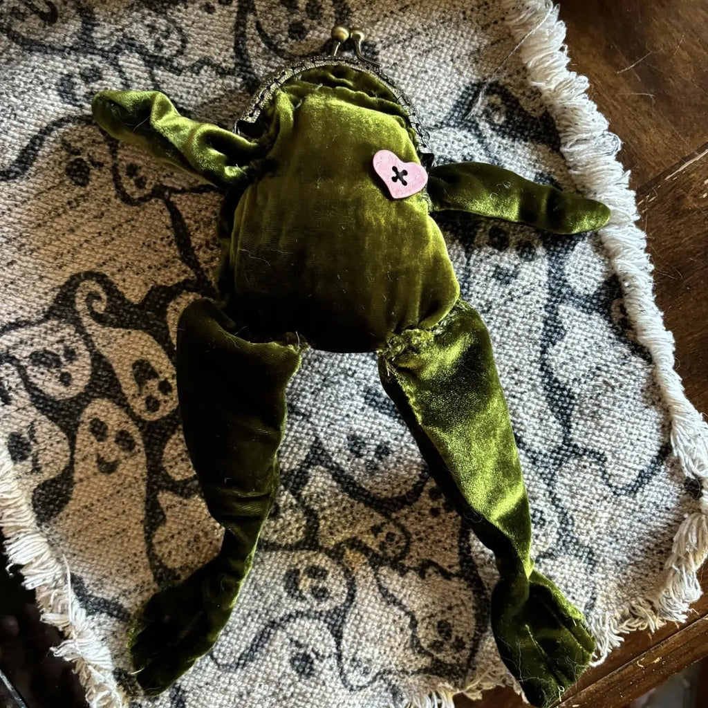 🐸👛Velvet, Frog Coin Purse