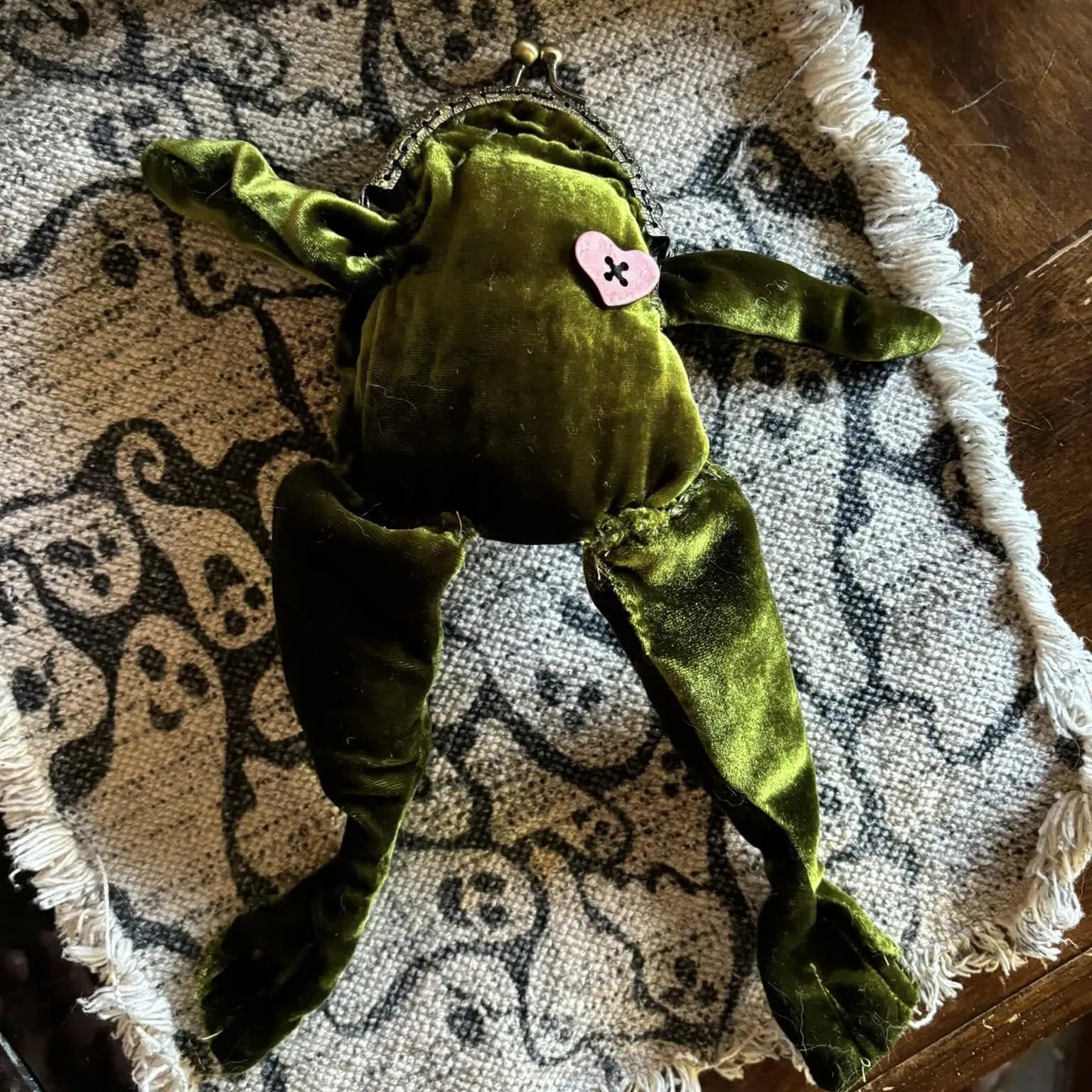 🐸👛Velvet, Frog Coin Purse