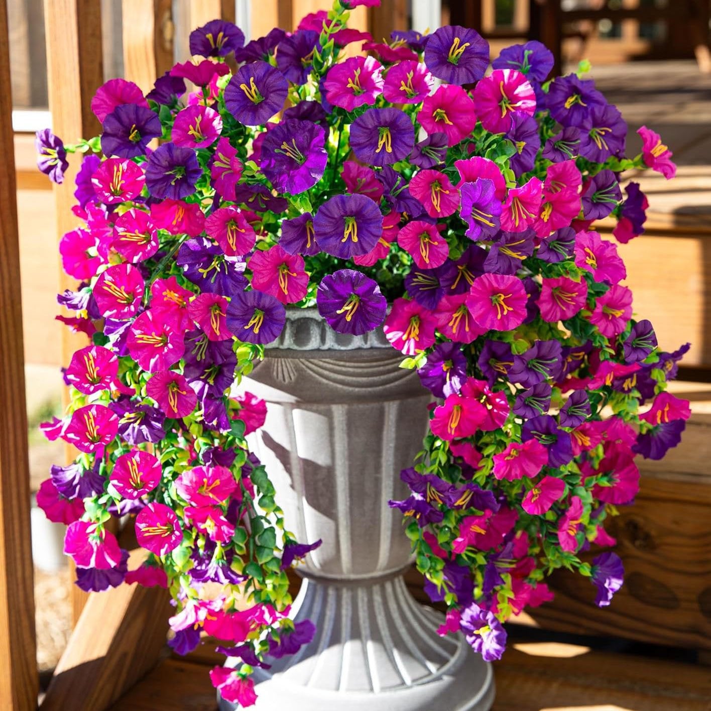 🌺Mother's Day 50% OFF🌺UV Resistant Hanging Artificial Morning Glory Vine 💖