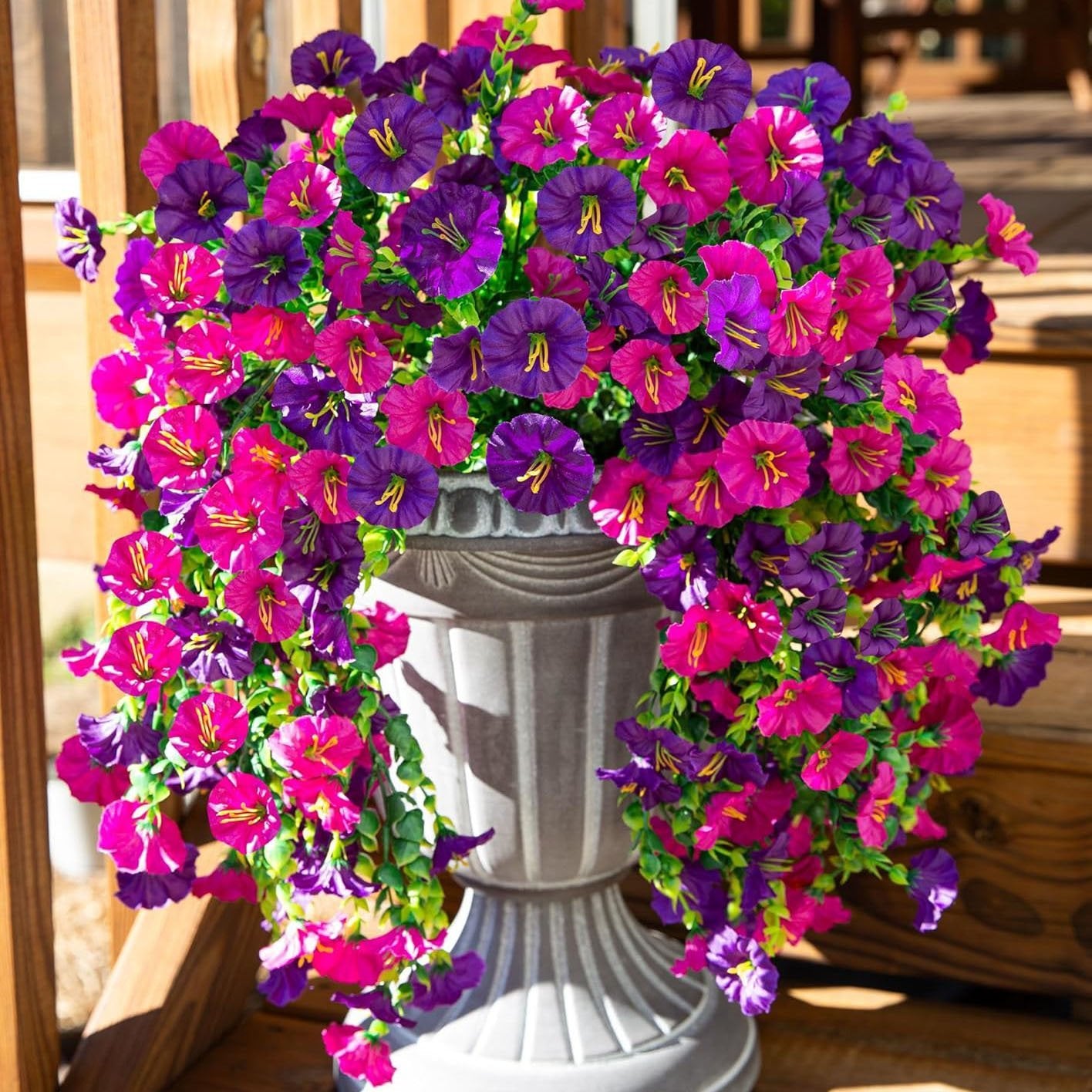 🌺Mother's Day 50% OFF🌺UV Resistant Hanging Artificial Morning Glory Vine 💖