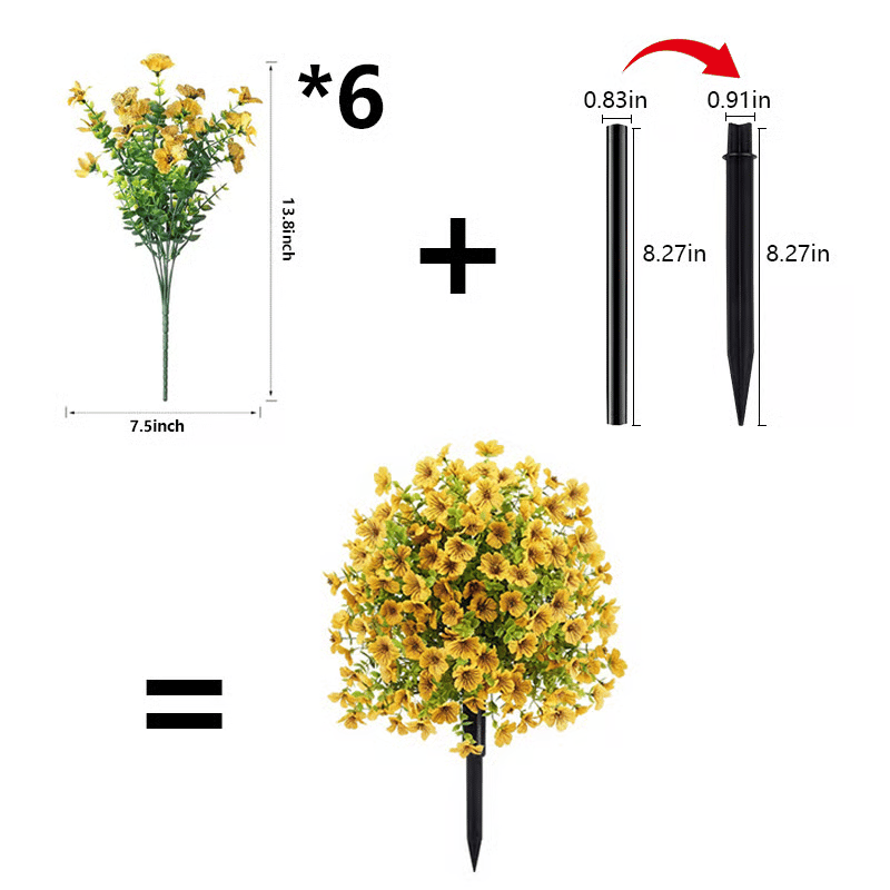 🌺Mother's Day 48% OFF🌱Outdoor/Indoor UV Resistant & Waterproof Artificial Flower Decor