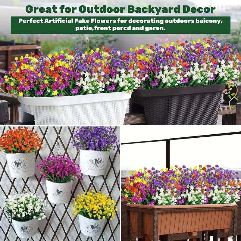 🌺Mother's Day 49%💥 $2.98🌺UV Resistant Colorful Artificial Flower🌺