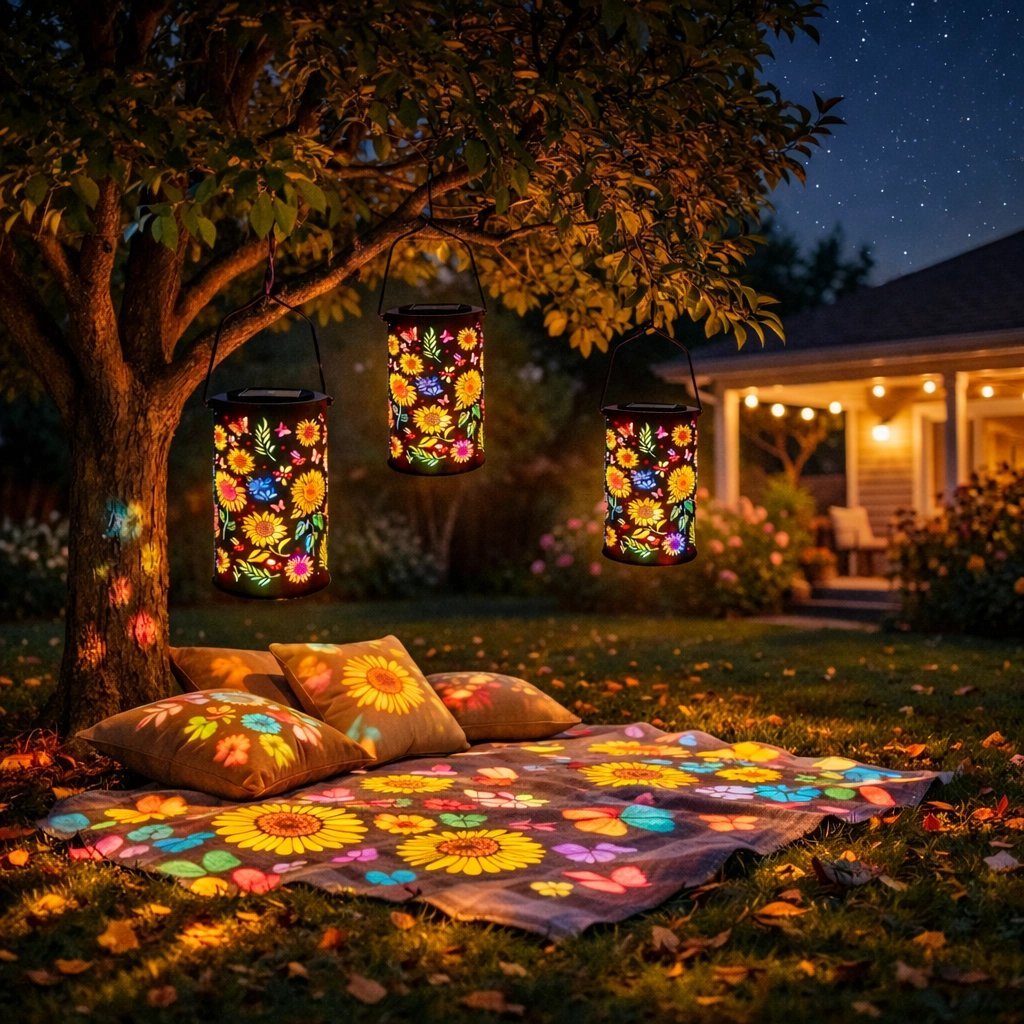 🌺Mother's Day 49%-💗🌞Colorful Sunflower Glow Solar Garden Lantern