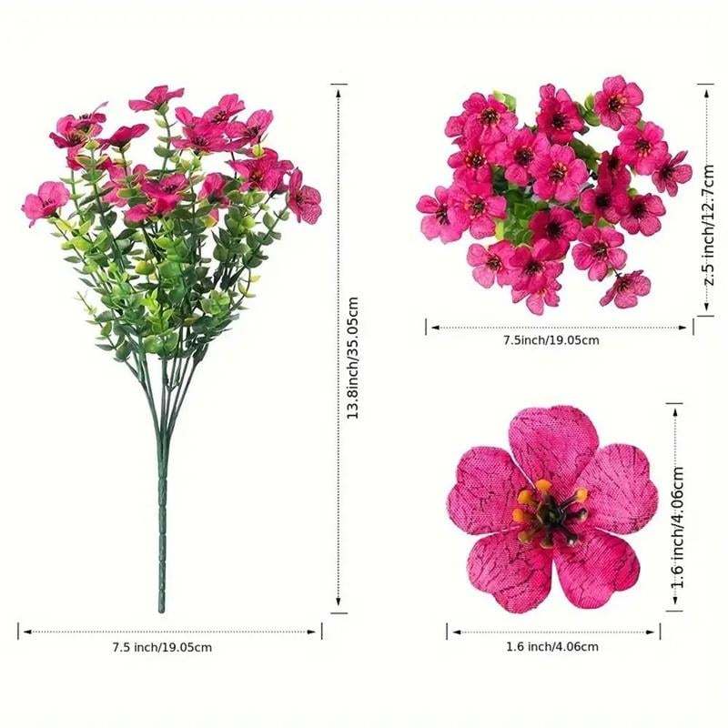 🌺Mother's Day 49%💥 $2.98🌺UV Resistant Colorful Artificial Flower🌺